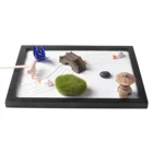 Zen Garden песок медитация мирный расслабляющий декоративный набор для офисного стола духовный Будда благовония фэн-шуй декор в Стиле Йоги