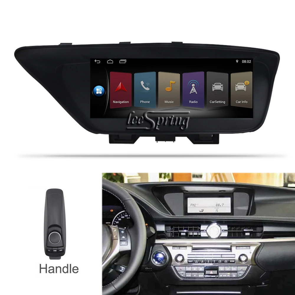 

Автомобильный мультимедийный плеер 10,25 "для LEXUS ES300, 250, 350, GPS-навигация (2013-2016, автомобиль без дистанционной системы), с левым рулем