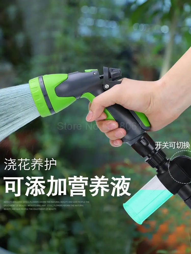 Multi-functional Garden Hose Expandable Flexible Water Pipe Watering Kits with Spray Gun Irrigation System | Дом и сад