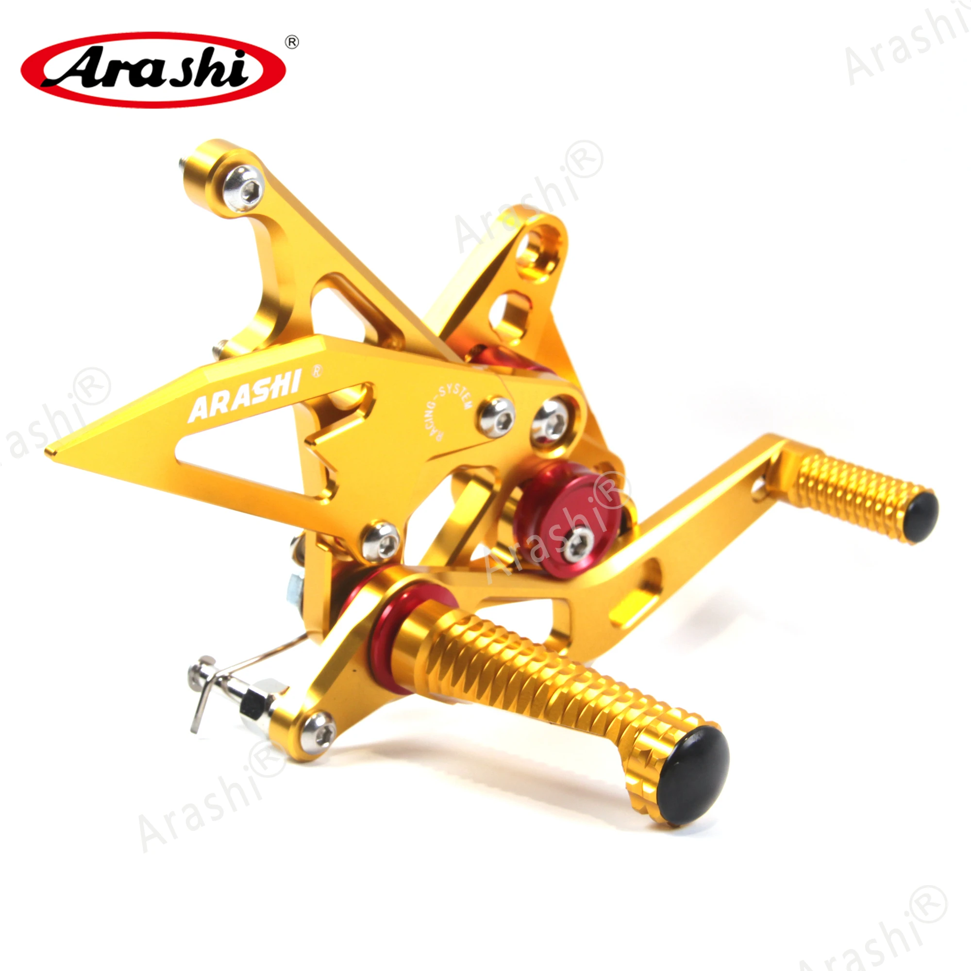Arashi для SUZUKI GSXR 1300 Hayabusa 1999 2001 2002 2003 2004 2005 2006 2007 CNC Rider задняя насадка Регулируемые