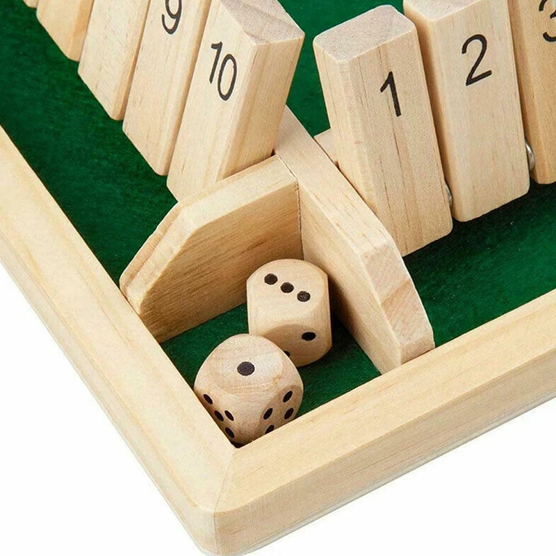 Закрыть окно игра в кости классические 4 односторонний деревянный Настольная