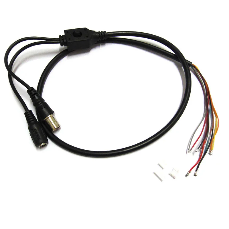 4x80 см BNC видео DC12V мощность OSD управление Пигтейл кабель аналоговый CCTV камера