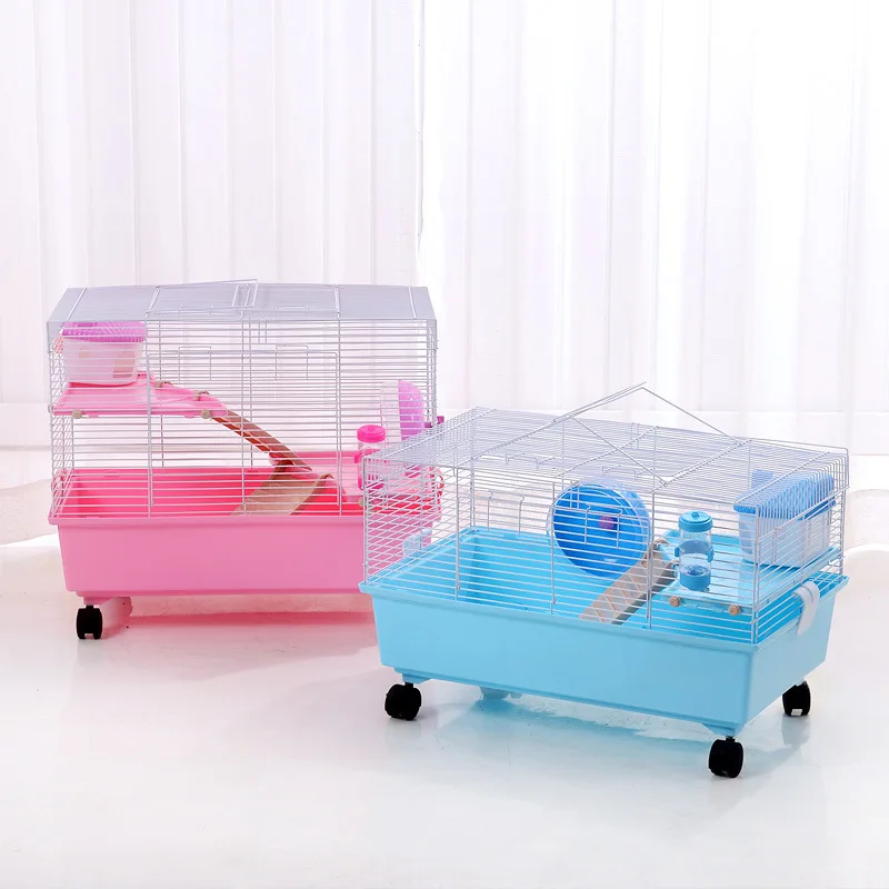 Креативные товары для домашних животных хомяков двухэтажная роскошная вилла с