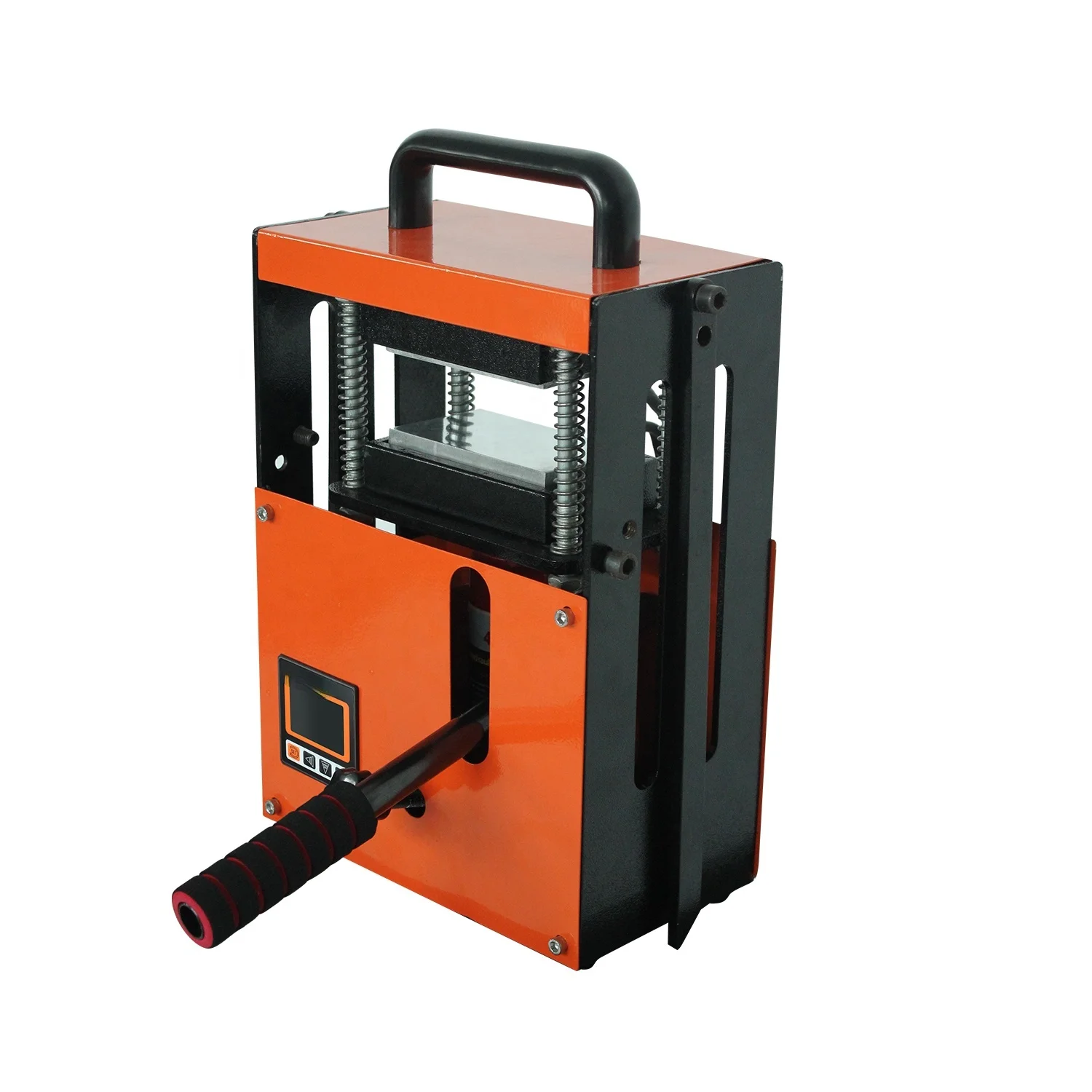 Portable Rosin Press Dual Heating Plates Machine 4 Ton High Pressure Power Hydraulic Manual Rosin Tech Heat Press