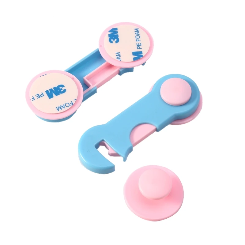 

4pcs Child Safety Cabinet Lock Baby Proof Security Protector Drawer Door Cabinet Lock Plastic Protection Kids Safety Door Lock