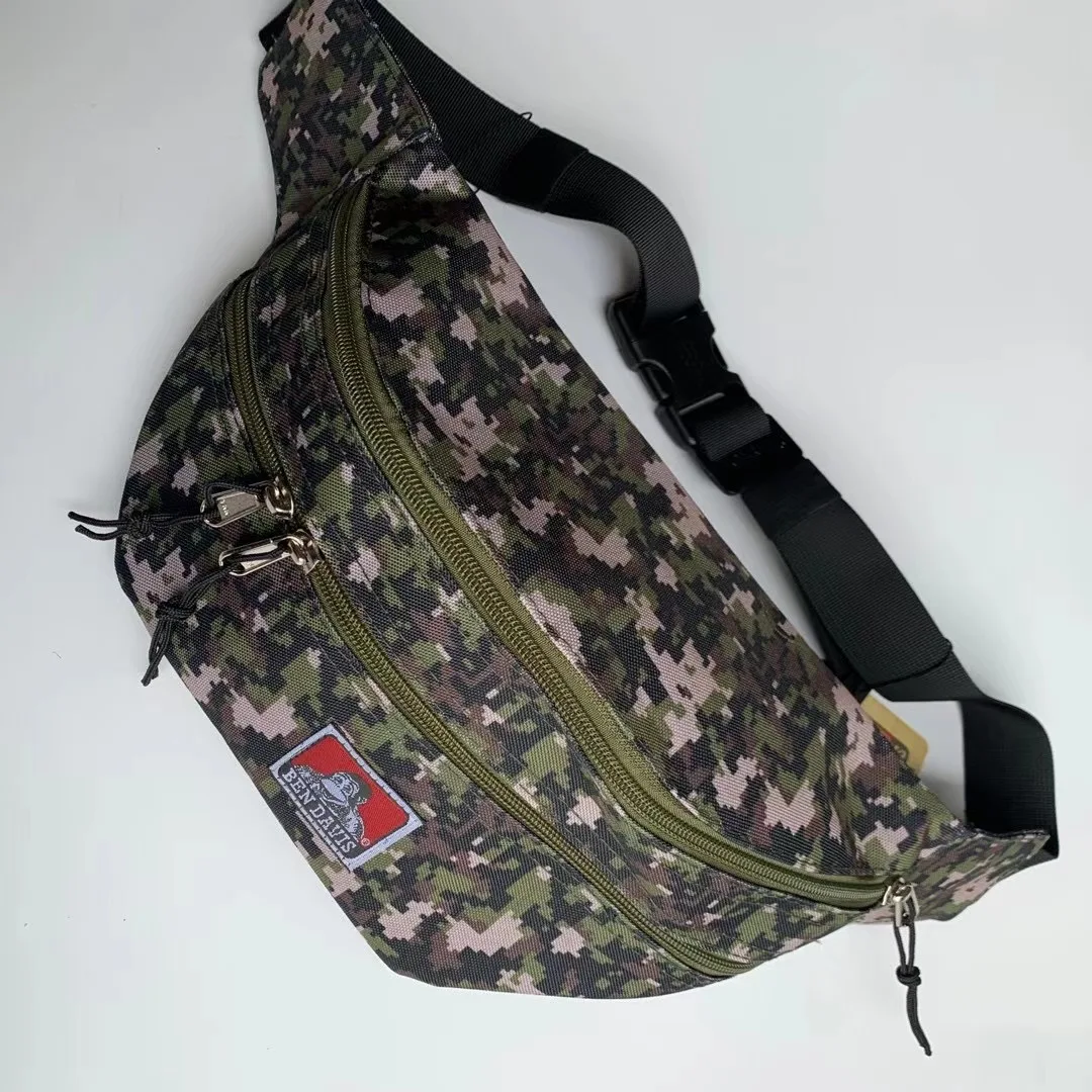 

Unisex BEN Chest Bag DAVIS Fashion Fanny Bag Personalized Canvas Belt Bag Simplicity Banana Bags Hip Waist Packs