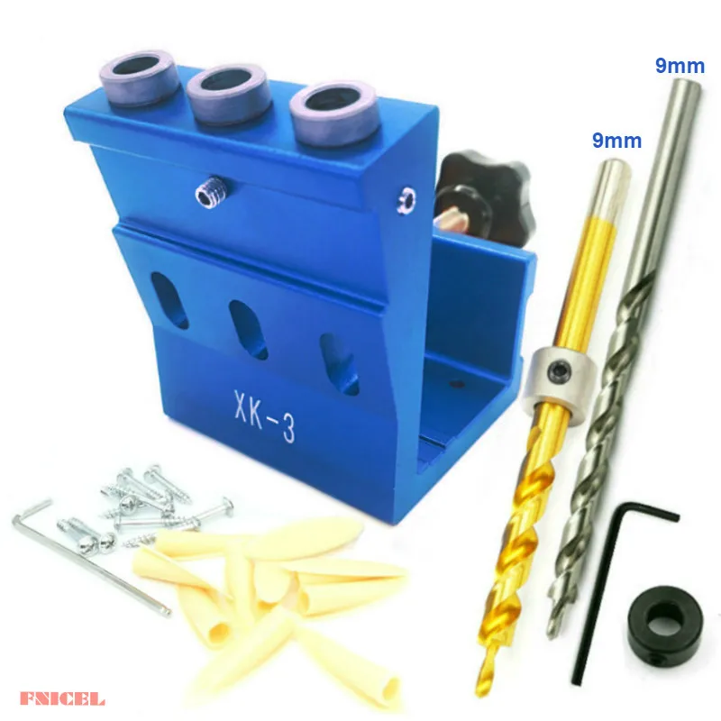9 мм Наклонный сверло 15 градусов угол луча локатор биты из шаблона для отверстий