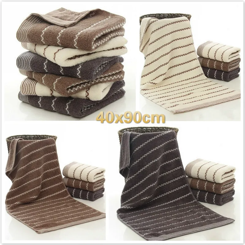 Хлопковая полосатая мочалка в британском стиле Модный банный халат для