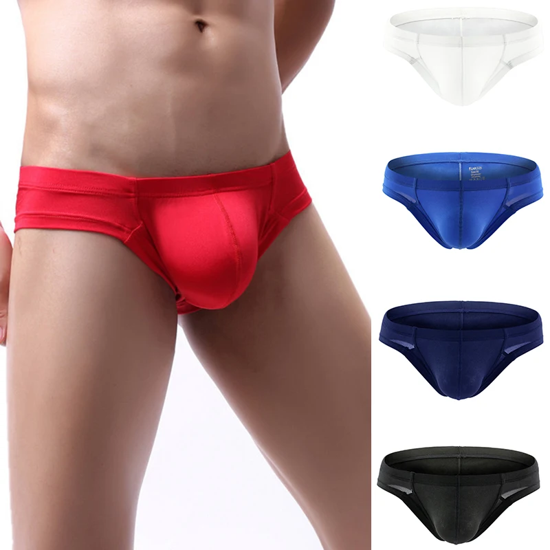 Для мужчин нижнее белье для большой пенис пикантные трусы геев мужские
