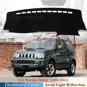 dashboard cover protective pad for suzuki jimny 19982018 car accessories dash board sunshade anto uv carpet 2007 2010 2011 2018 free global shipping