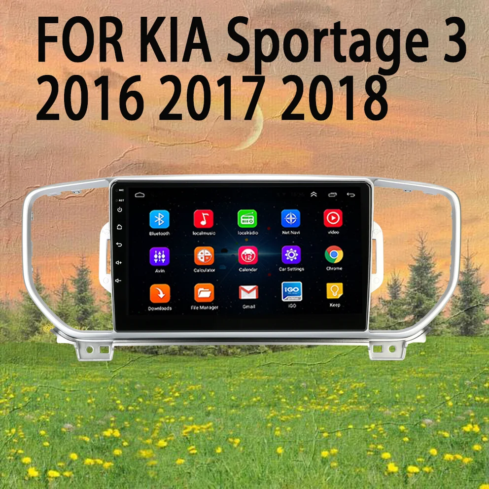 Автомобильный мультимедийный плеер стерео аудио радио 4G Wi Fi динамик Carplay