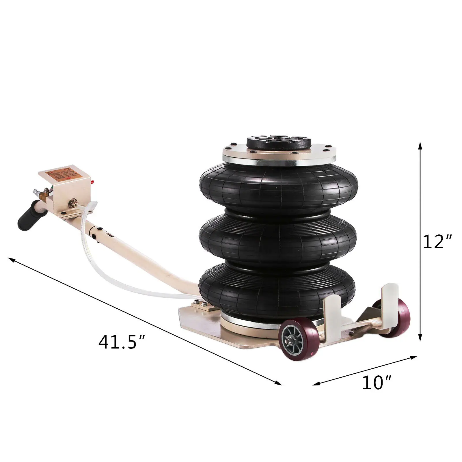 Пневматический домкрат грузоподъемность 3 тонны высота подъема 16 дюймов 6600