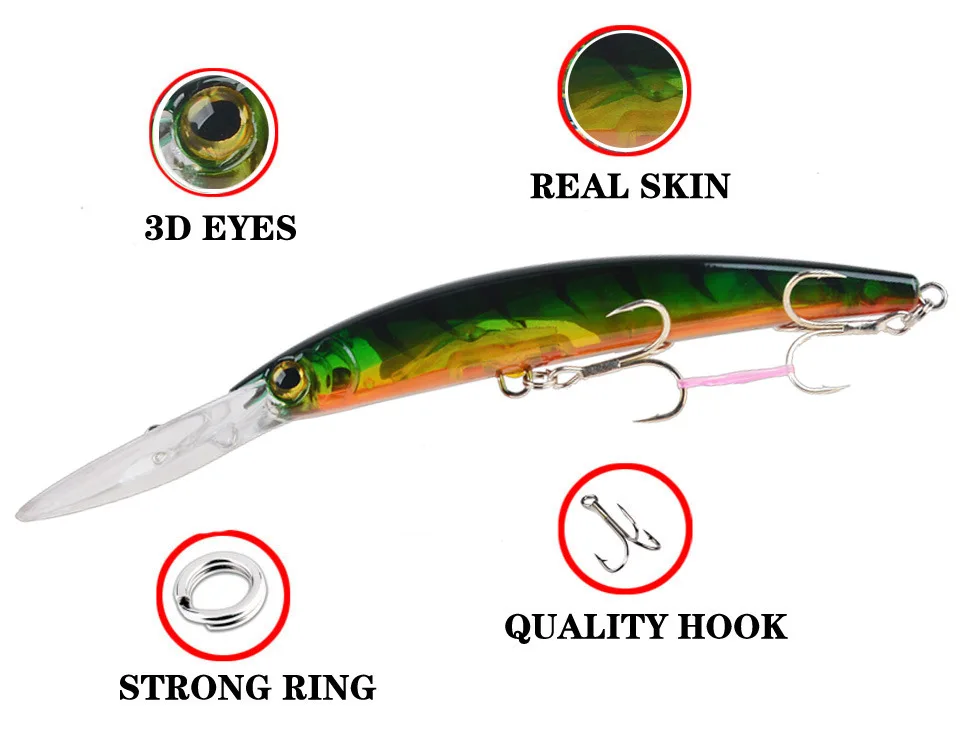 Рисунок 4 - 17 см 24 г рыболовные приманки