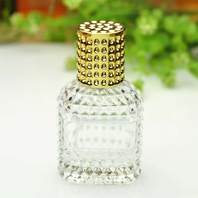 

Hot Sales_5pcs/lot 30ml Refillable Perfume Glass Spray Bottle Empty Cosmetic Makeup Atomizer Bottles High Quality