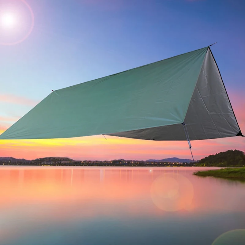 

Awning Waterproof Tarp Tent Garden Canopy Sunshade Shade Ultralight Outdoor Camping Rain Hammock Fly Beach Sun Shelter