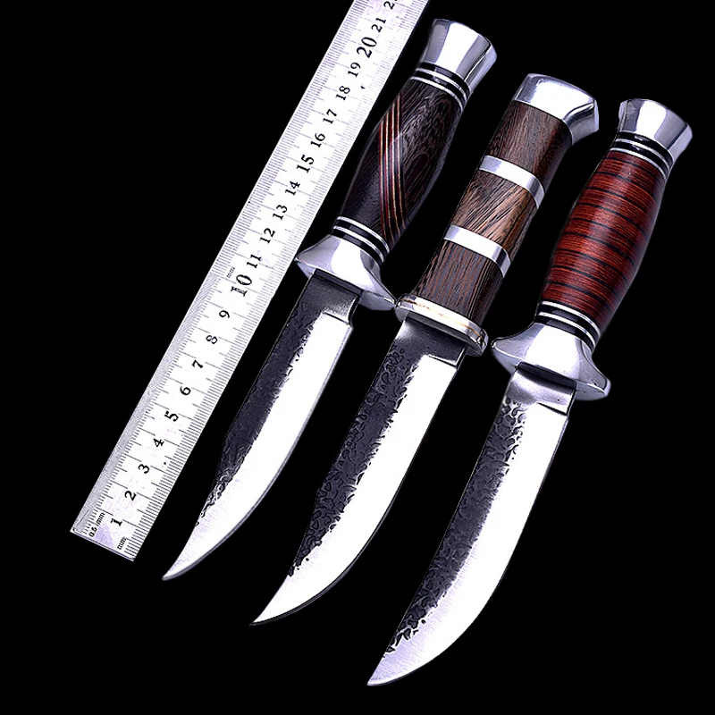 Прямая поставка 440C охотничий нож из нержавеющей стали с фиксированным лезвием