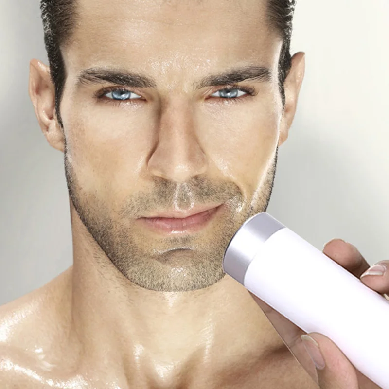 Kemei Бритва для мужчин электрическая Безопасная бритва лица Водонепроницаемая