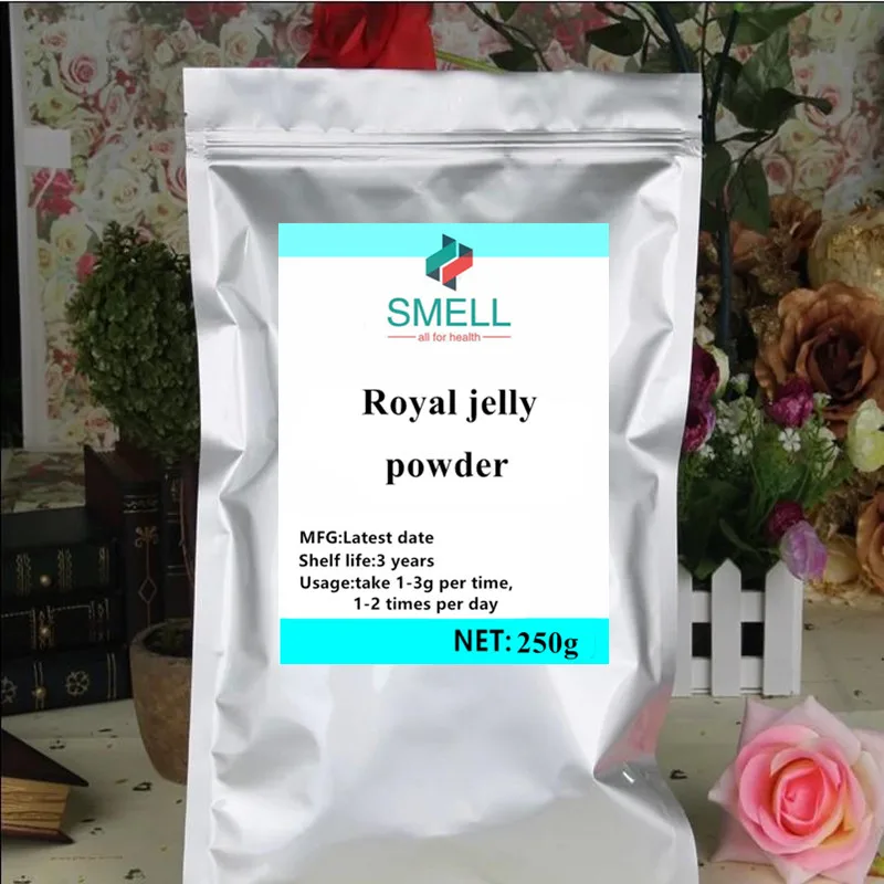 500g-1000g High quality, no additions Royal jelly lyophilized powder/fen wang jiang fen/ Free shipping