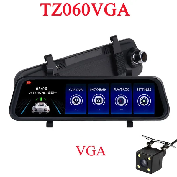 WHEXUNE 4G Android 8,1 Автомобильный видеорегистратор Камера ADAS Mirror Drive recorder dvr gps навигатор Авто FHD 1080P wifi видео регистратор - Название цвета: TZ060VGA
