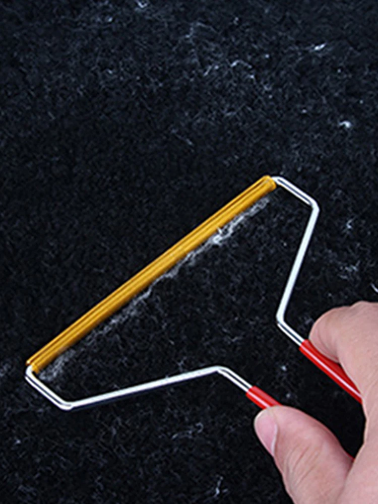 

Portable Lint Remover Pet Hair Remover Brush Manual Lint Roller Sofa Clothes Cleaning Lint Brush Fuzz Fabric Shaver Brush Tool