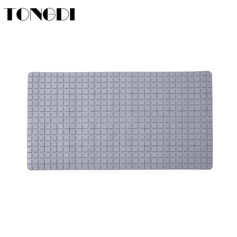 Коврик TONGDI из ПВХ на присоске для ванной комнаты безопасный экологически чистый