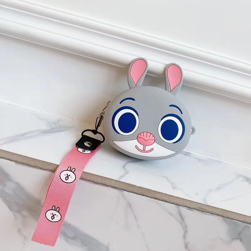 Кролик Джуди из зверополиса Hopps силиконовый кошелек для монет каваи клатч