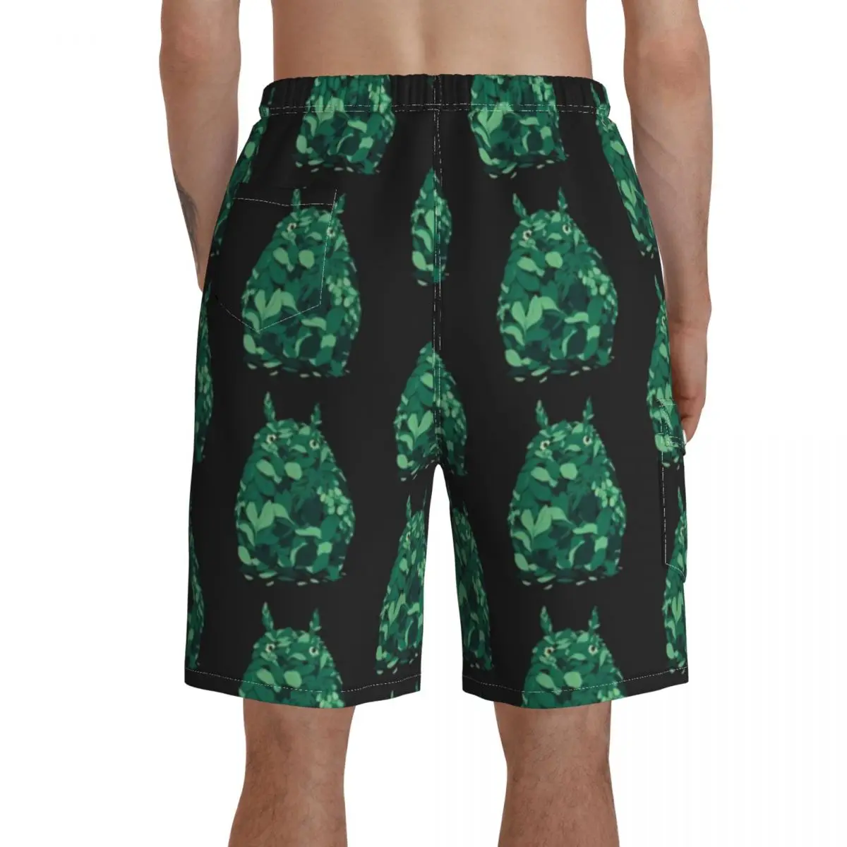 

Totoro Board Shorts Bathing Swimming Trunks Polyester Pattern Men Swim Trunks