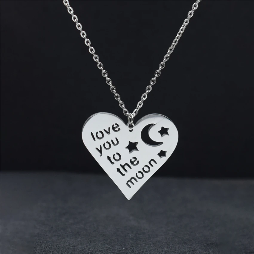 Boho ювелирные изделия Love You to the Moon солнце и луна звезды колье-чокер стильный