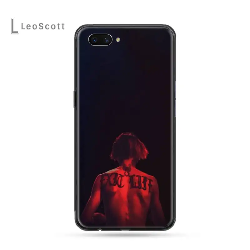 

HIP HOP RAPPER Lil Peep Phone Cases For OPPO F 1S 7 9 K1 A77 F3 RENO F11 A5 A9 2020 A73S R15 REALME PRO Shell Cover Funda capa