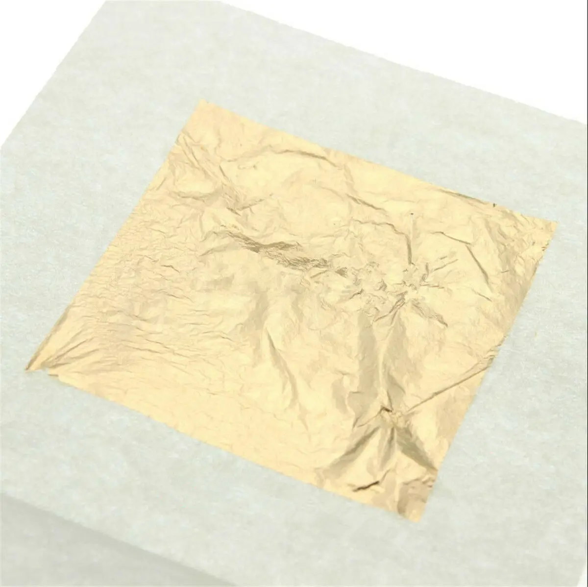 1 шт. 24 к Чистый золотой съедобный лист с листьями из настоящего золота