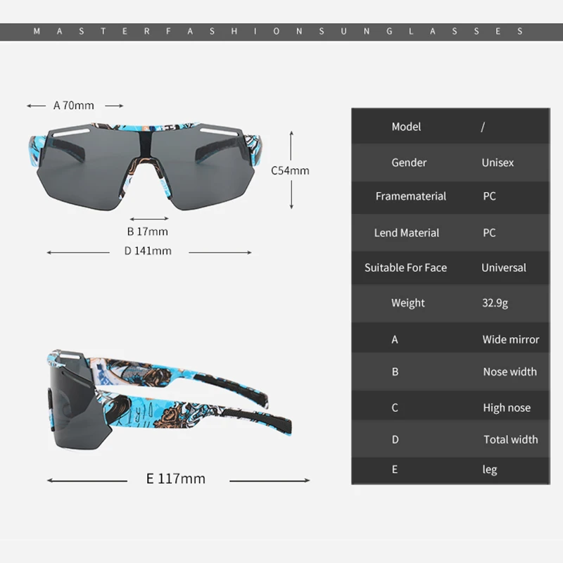 

2021 New Polarized Cycling Sunglasses Men Women Shades Sport Sun Glasses Trend Driving Fishing Hiking Eyewear UV400 Gafas