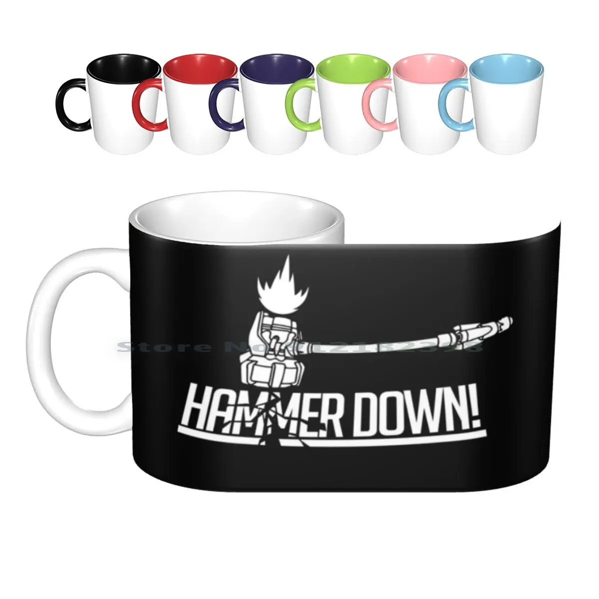 

Hammer Down! Ceramic Mugs Coffee Cups Milk Tea Mug Get The Payload Moving Pc Pc Gaming Quote Minimalist Ultimate Ability Tank