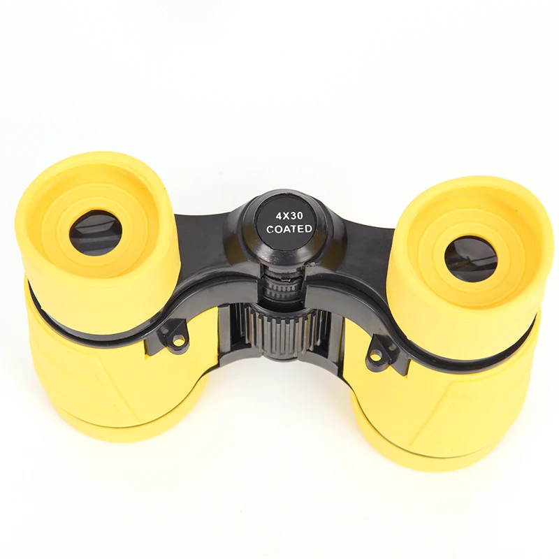 Новые резиновые пластиковые детские бинокли размер карманного телескопа