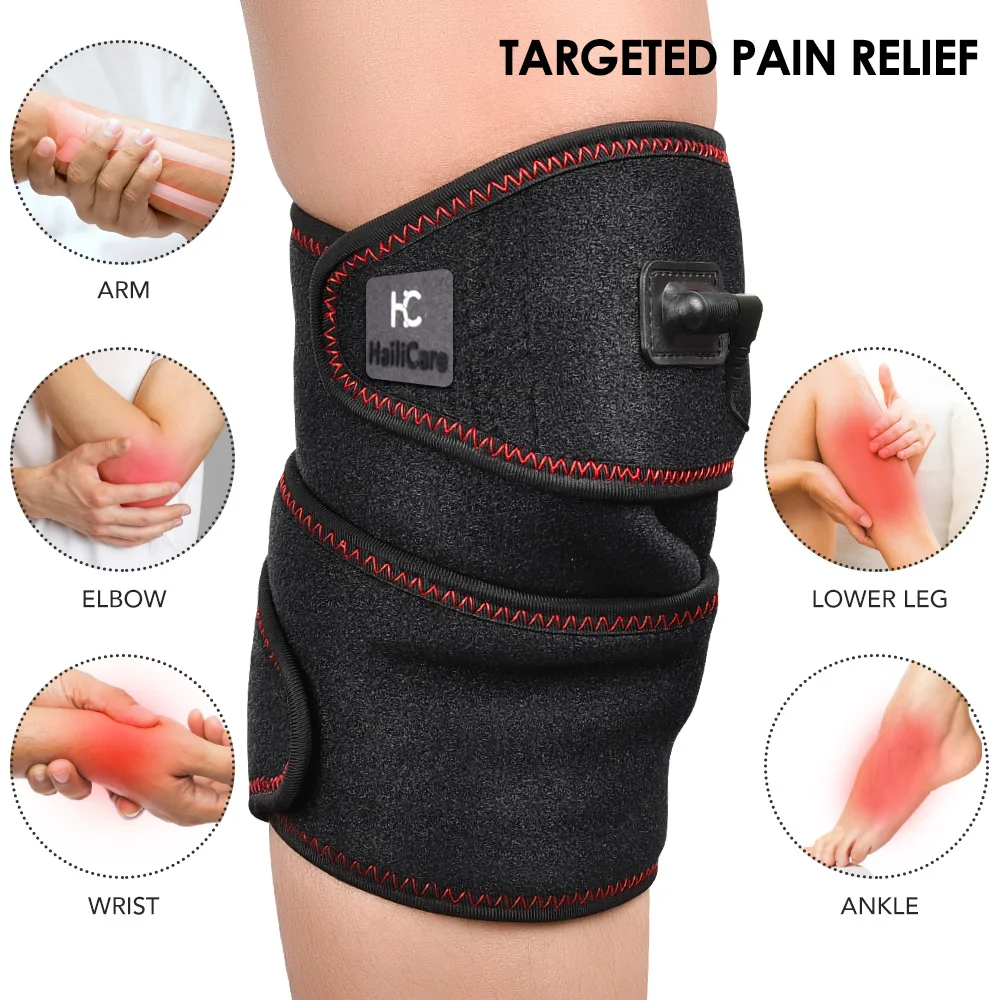 Beli Pemanasan Bantalan Lutut Pergelangan Tangan Dukungan Penyangga Lutut Bantalan Termal Terapi Panas Bungkus Kompres Panas Lutut Pijat Arthritis Pain Relief