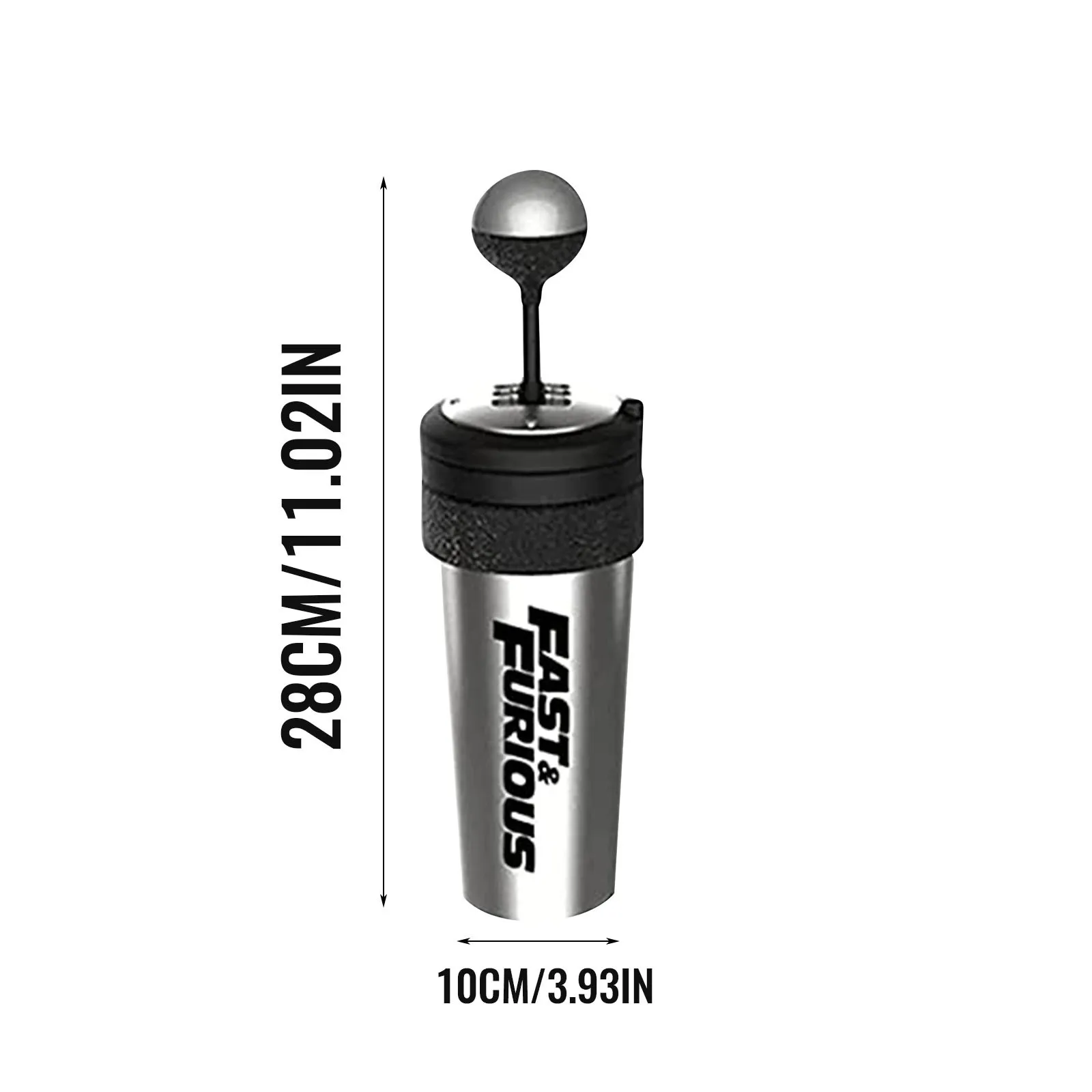 Стакан для воды Fast and Furious 9 стаканы с соломинкой и крышкой рычагом переключения