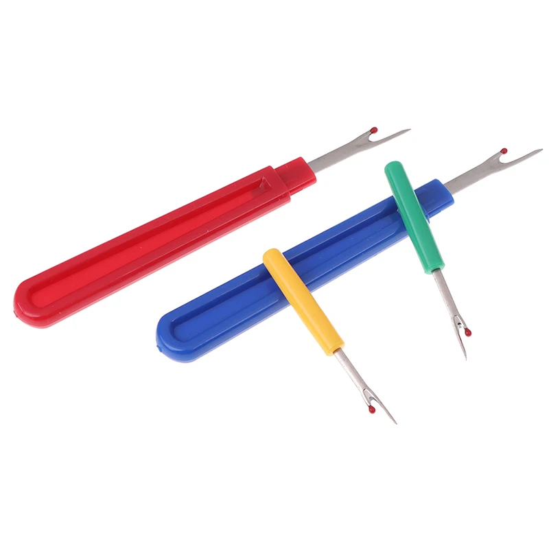 4Pcs Plastic Handle Craft Thread Cutter Seam Ripper Stitch Unpicker Sewing Tools Accessories | Дом и сад