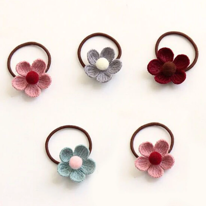 10 шт./лот маленькая шерстяная ткань ручной работы цветы креативная DIY Аппликация