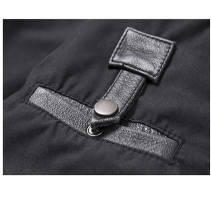 

Autumn Men Black Skull Embroidery Genuine Leather Coats Motorcycle Jacket 4XL New Clothing Top Layer Cowhide Dermal Garment