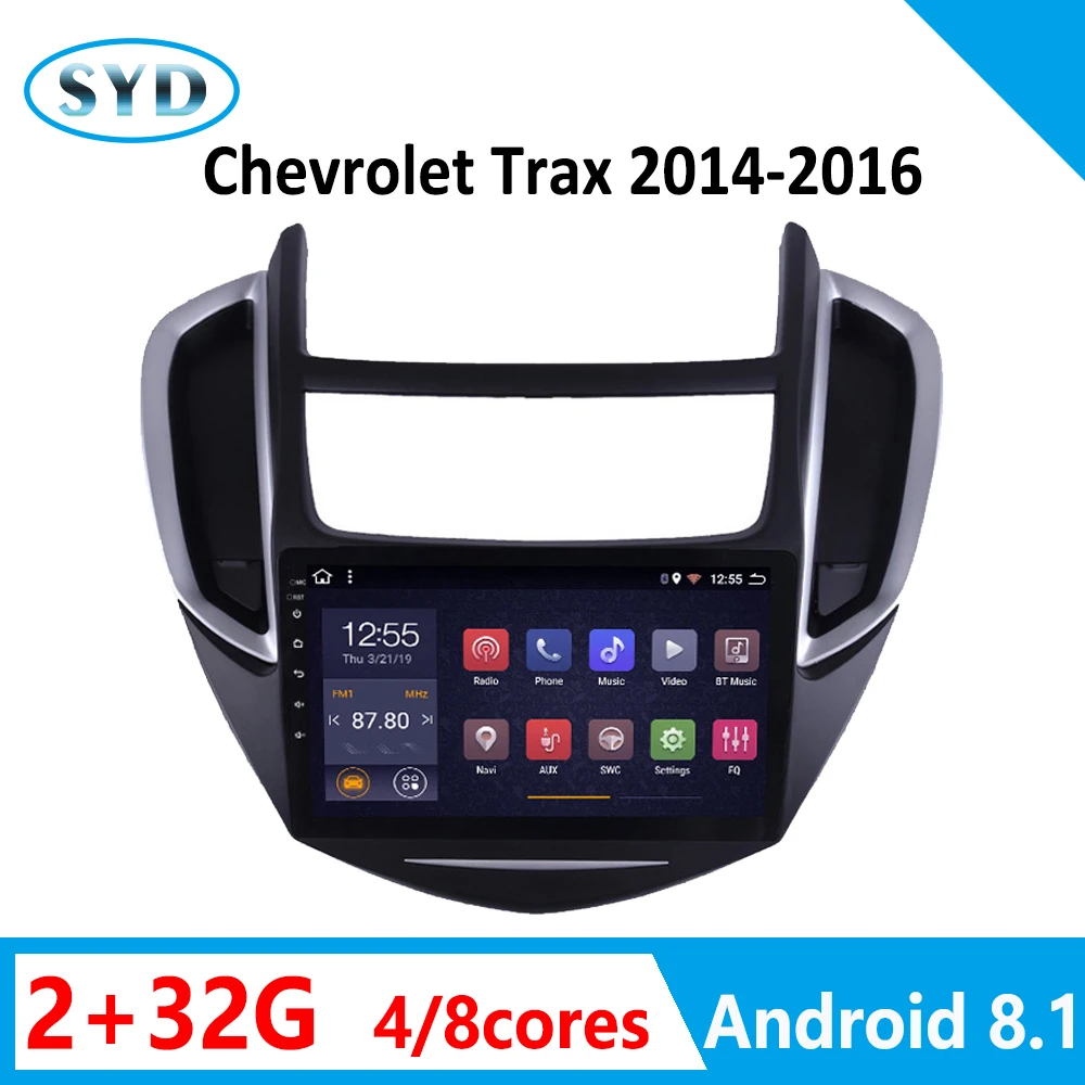 Авторадио android для Chevrolet Trax автомобильный DVD мультимедийный плеер 2014 2015 2016 gps