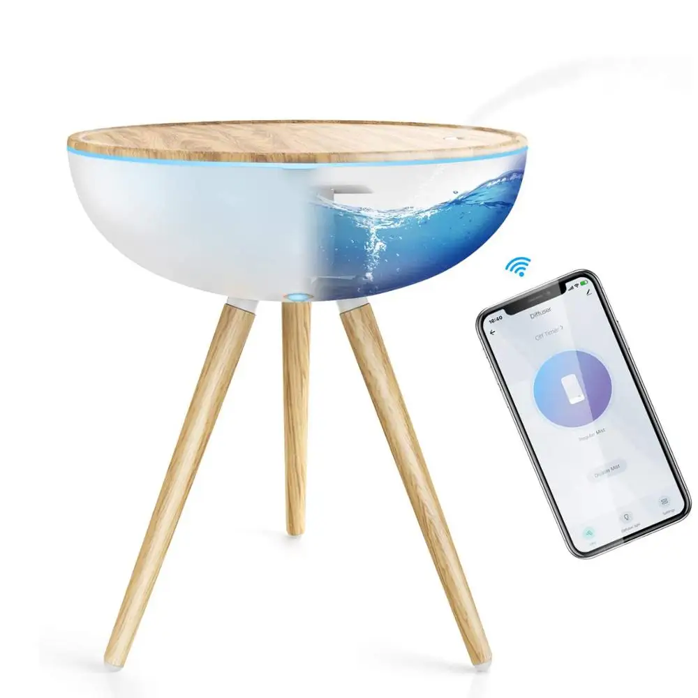GX·Diffuser 1000 мл Alexa WiFi диффузор эфирного масла умный аромадиффузор увлажнитель 3