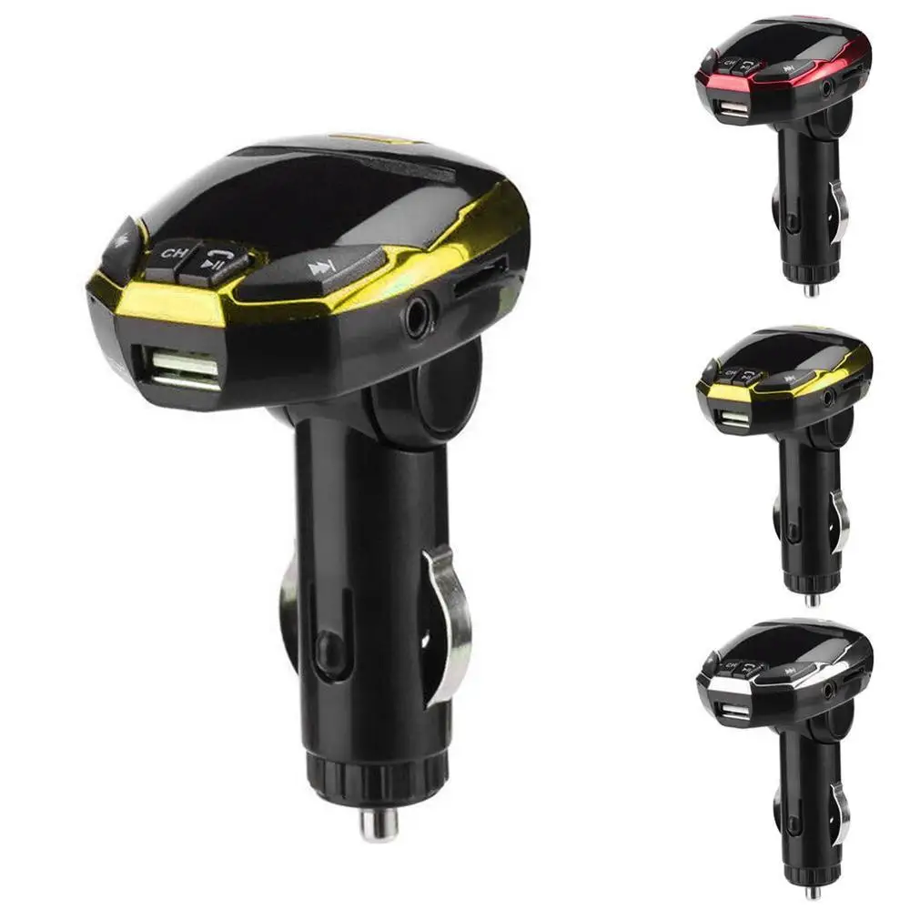 FM-трансмиттер беспроводной USB-модулятор Bluetooth ЖК-дисплей автомобильный комплект