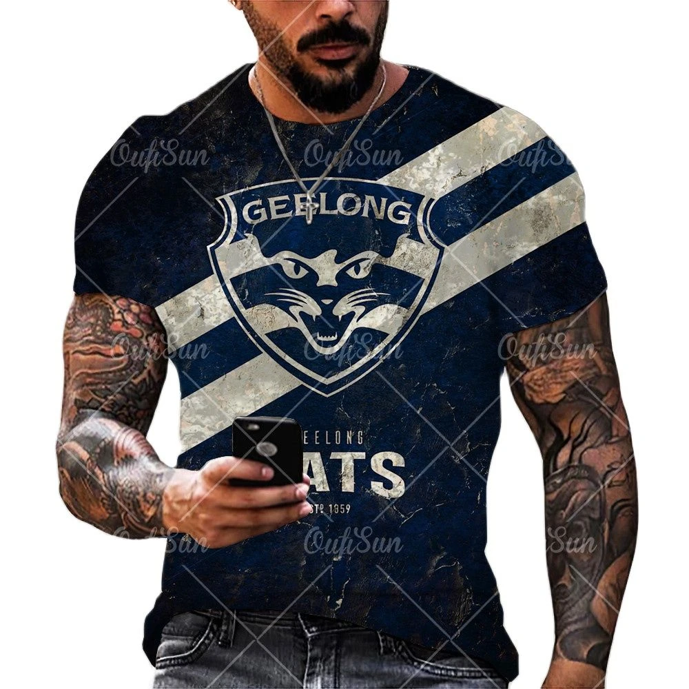 

Men's sports T-shirt street fashion men's casual loose large size O-neck shirt quick-drying short-sleeved 3D printing