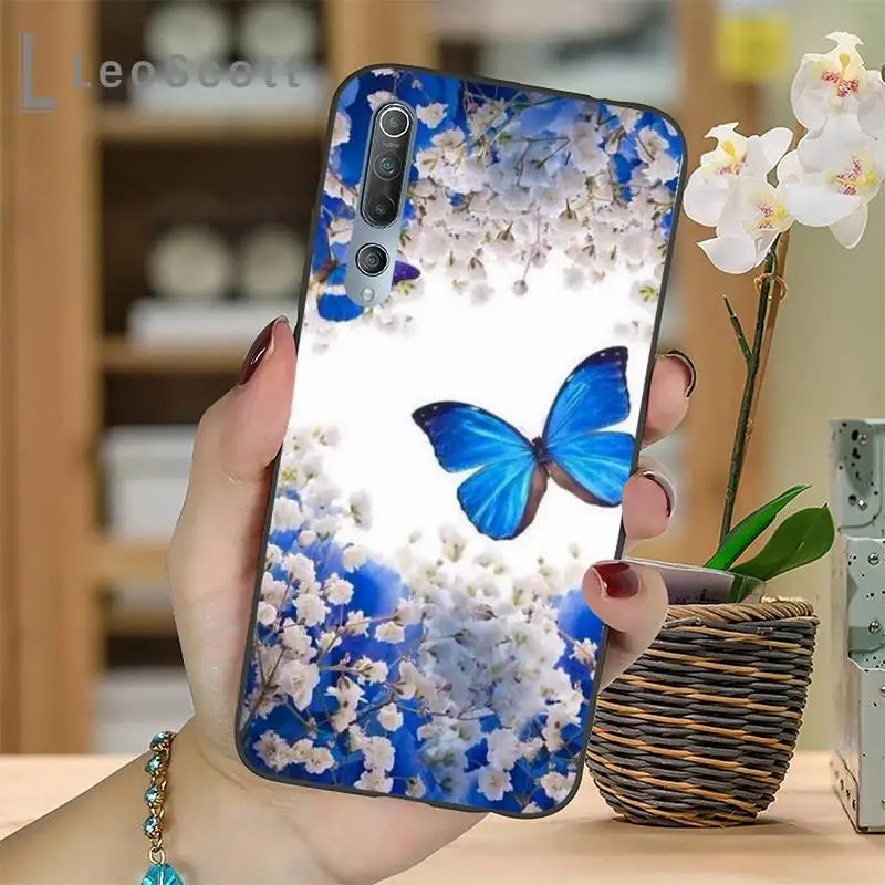 

Butterfly Phone Case For Xiaomi mi Redmi note 7 8t 9 9t 9s 8 10 10t 11 pro lite K20 max 3