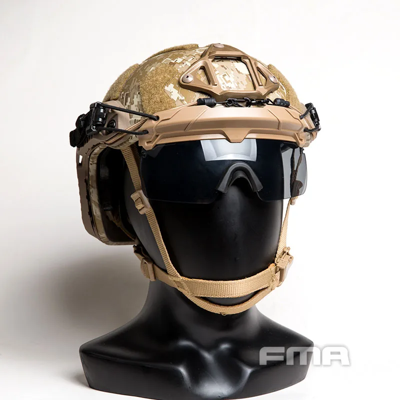 FMA тактические Защитные очки для шлема с противотуманным покрытием защитные |