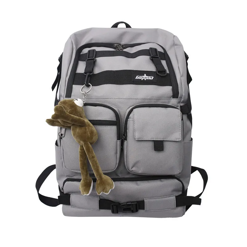 

Personality men's travel backpacks women high school school bags for boy backpack teenagers student schoolbag waterproof