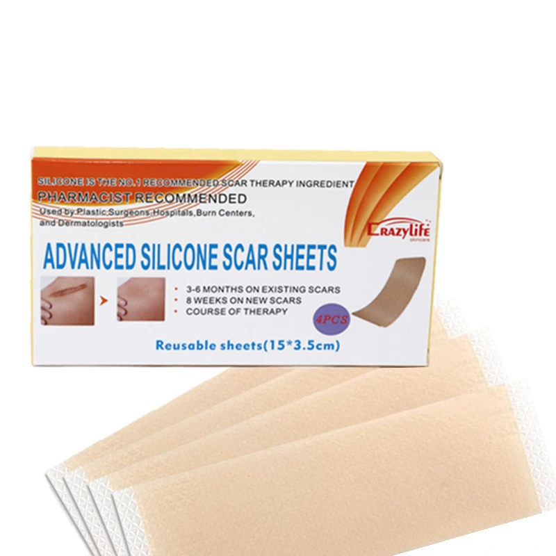 

4pcs/box Scar sticker Scar bump sticker Scar sticker Scald Remove Burn sticker