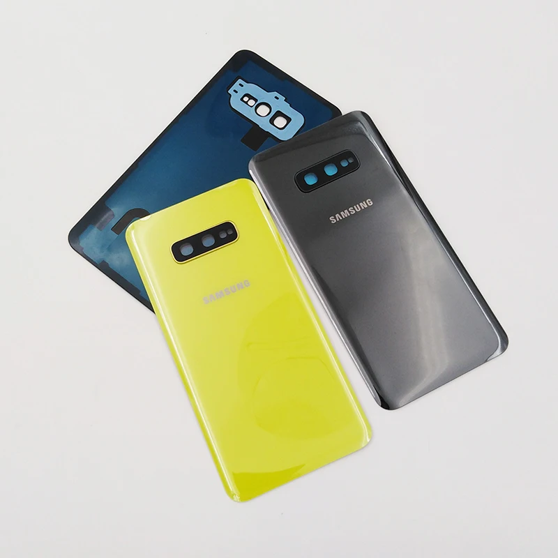 Оригинальная задняя крышка батарейного отсека Samsung S10e Задняя стеклянная корпуса