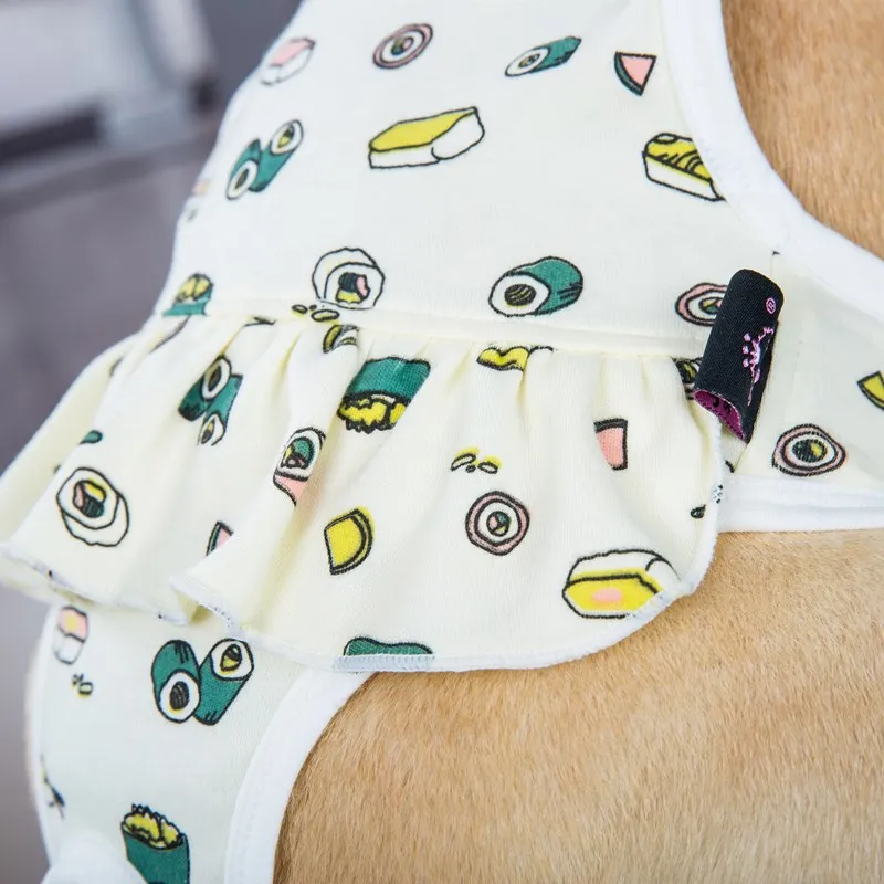 Женская собака шорты щенок физиологические трусы подгузники бульдог животное