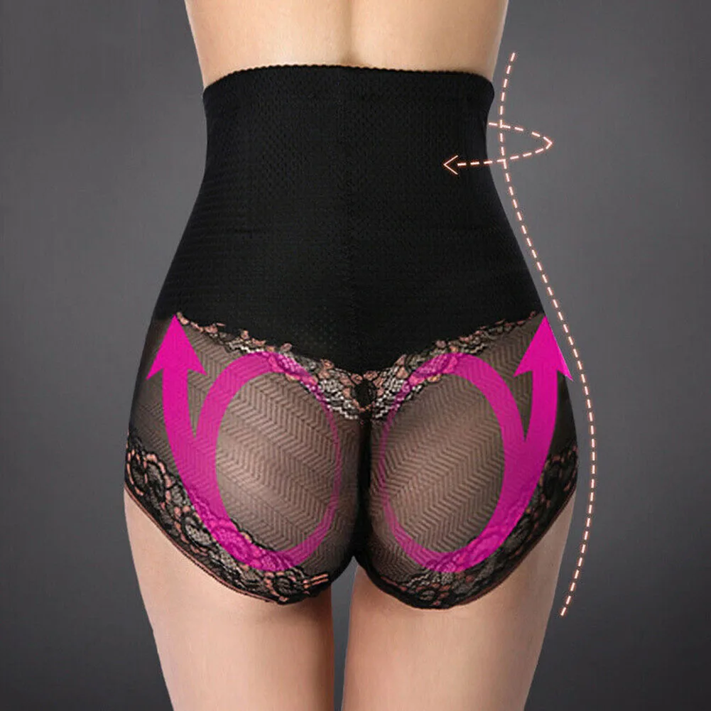 Высококачественные Трусики с высокой талией для контроля живота Корректирующее