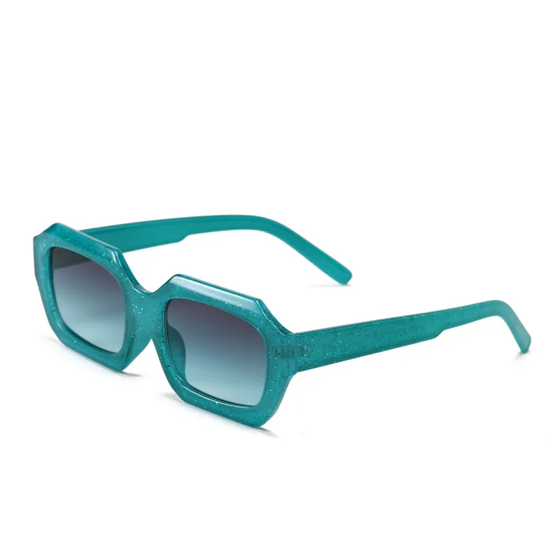 

Women Retro Classic Small Sunglasses Men Brand Designer Green Lens Sun Glasses Women Vintage Metal Frame Eyewear UV400